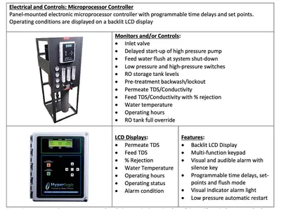 Hydro-Logic® Hyperlogic® RO Custom Water Filtration System