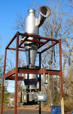 USED STAINLESS STEEL CYCLONE 14" X 24"