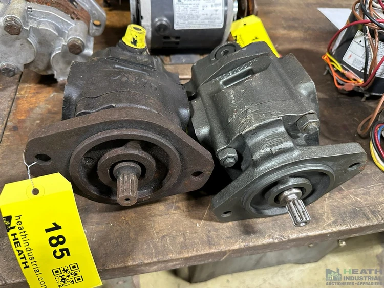 Used _UNKNOWN_ (2) HYDRAULIC GEAR PUMPS Hydraulic Pumps Illinois US | Heath Industrial Auction Services #1549805