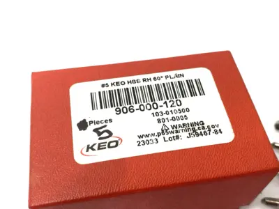 New | in-Stock KEO #5 HSS Combined Drill & Countersink 7/16" Dia. 5-PACK Chamfering & Deburring Tools Michigan US | Maverick Industrial Sales #1391793