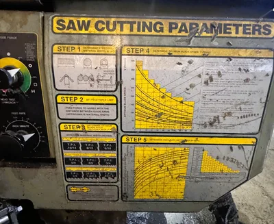 Hydmech S-20A Horizontal Metal Saw