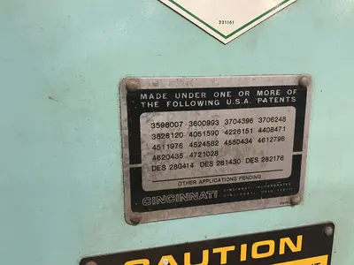 Used CINCINNATI 90 FM II X 6 FT. Press Brakes Ohio US | HGR 24 #1496328