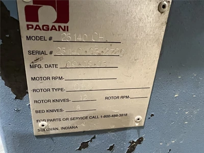 USED PAGANI 25140CH
