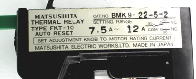 USED MATSUSHITA BMK9-22-5-2
