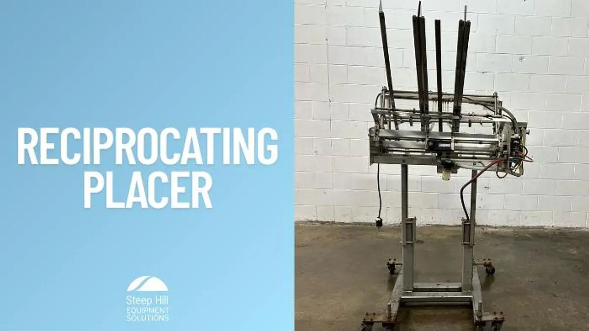 USED 2001 BARRY-WEHMILLER THIELE RECIPROCATING PLACER