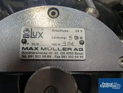 USED BECOMIX 30 Liter Becomix Mixer Homogenizer, Model RW30, S/S