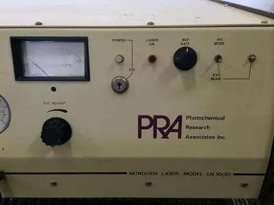 PRA(Photochemical Research Associates) Nitrogen Laser Model LN1000