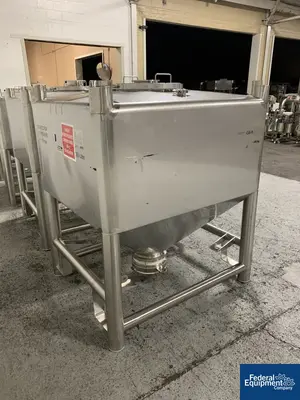 USED GEA 1,350 Liter GEA Buck Systems Tote, model 13373-A02