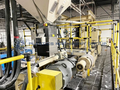 Kautex Single 50 LB Blow Molder