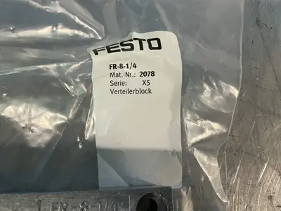 Used FESTO FR81/4 Parts (Hydraulics and Pneumatics) Ohio US | HGR 24 #1357336
