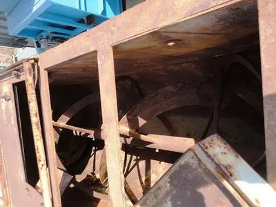 Mixer, Ribbon, 50 CF, Carbon Steel, 25 HP, Double Ribbon #S738431