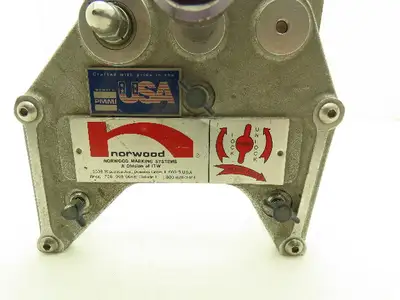 Norwood Marking Print Head Ribbon Tape Unwind Rewind Reel Bracket 1" ID Tape