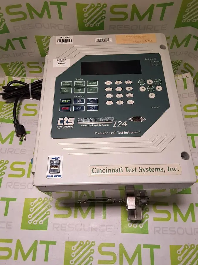 CTS SENTINAL I24 PRECISION LEAK TEST INSTRUMENT I24-00105