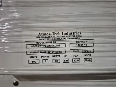 NEW ATMOS-TECH AS889-ST/PLC/NF/KD/SP