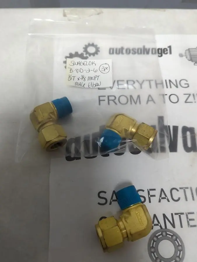New | in-Stock SWAGELOK B-810-2-6 Valves/Fittings | Surplus Asset Holdings #1219227