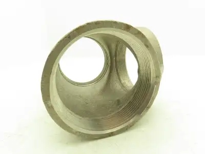 316 Stainless Steel Pipe Tee 4" NPT Class 150