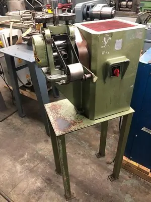 3032-150 Buhler (GERMANY) 2-HI Precision Power Wire Rolling Mill with Take Up & Pay Off