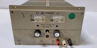 LAMBDA Model LP-534-FM Regulated Power Supply Output 0-120V Max Rating 1.2A