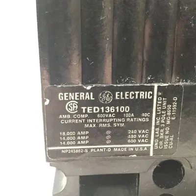 USED GENERAL ELECTRIC / GE TED136100