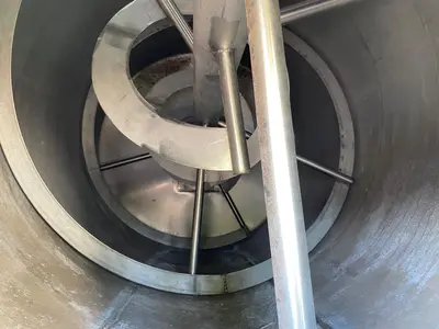10000 L Stainless Steel Horizontal Insulated Mixing Tank