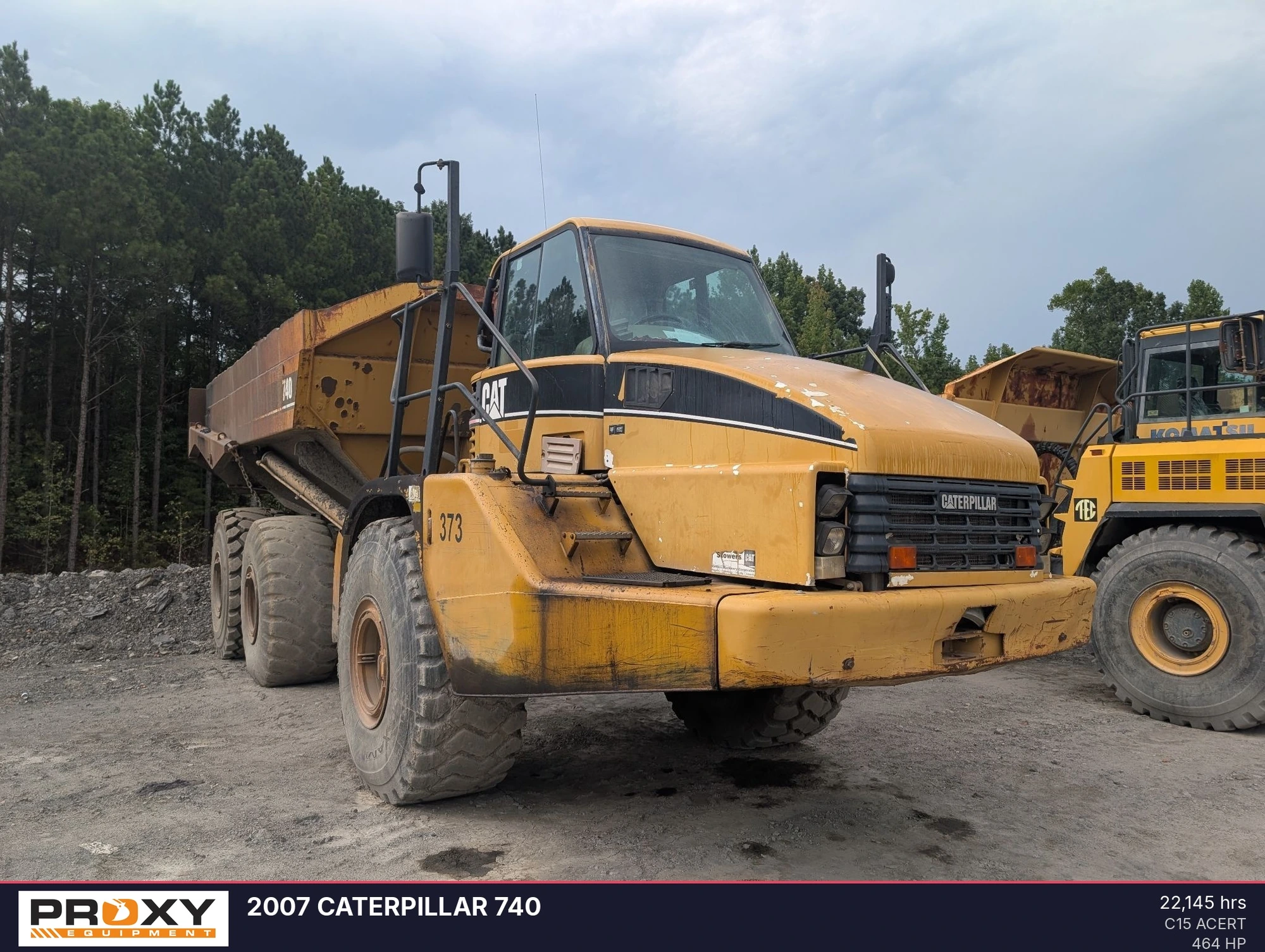 Used 2007 CATERPILLAR 740 Articulated Dump Trucks Alabama US | Proxy Equipment #1424174