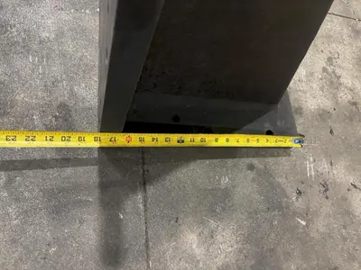 (2) 18" X 18" X 36" X ANGLE PLATES: YOBRO #24037