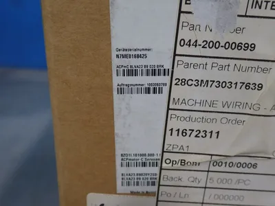 Used B&R INDUSTRIAL AUTOMATION 8D1A23.BD20000001 Motors (misc) Ohio US | HGR 24 #1128444