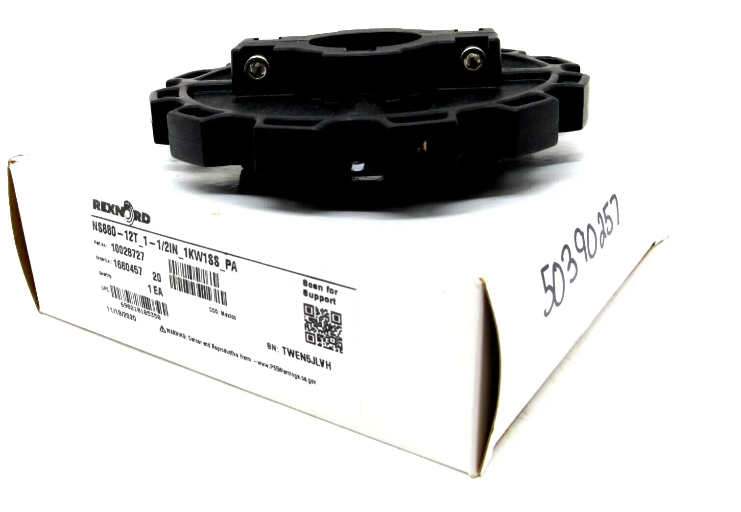NEW REXNORD NS880-12T_1-1/2IN_1KW1SS_PA SPROCKET NS88012T1112IN1KW1SSPA