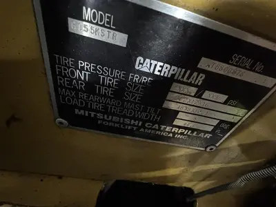 USED CATERPILLAR GC55KSTR