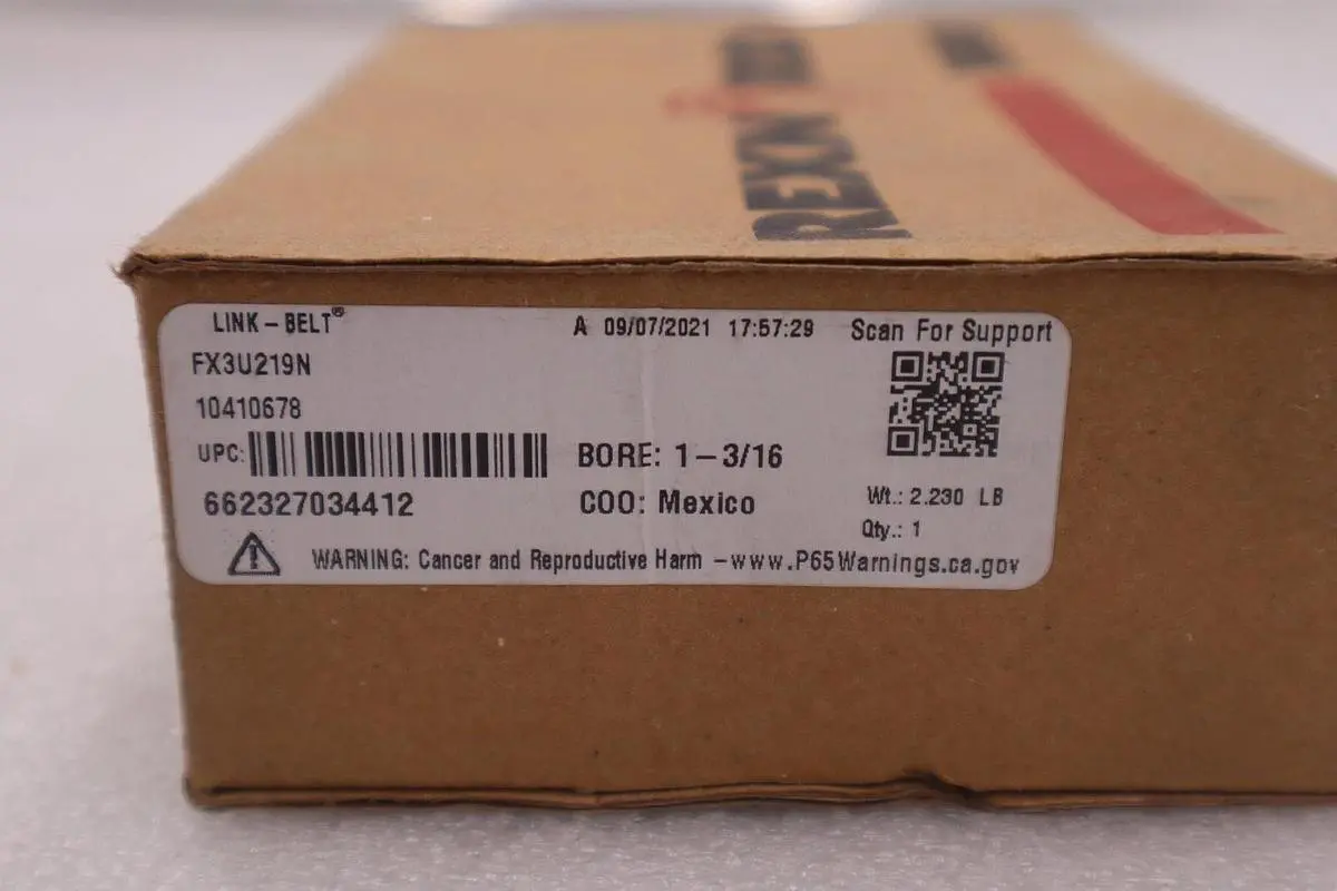 REXNORD FX3U219N LINK BELT STOCK #3523