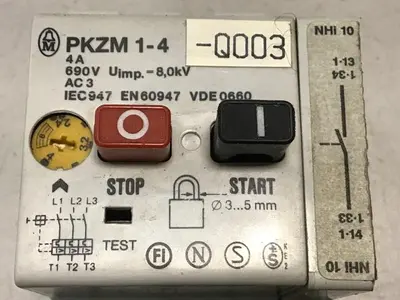 USED MOELLER PKZM1-4-Q003