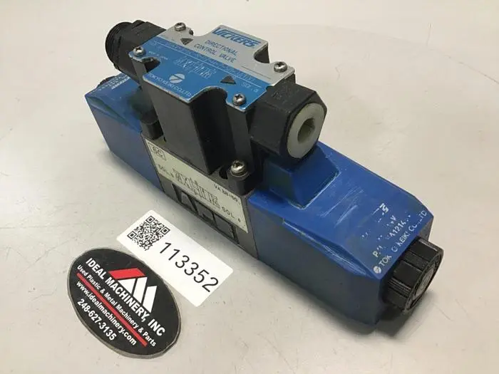 Used VICKERS DG4V36CMP7H750JA100 Valves/Fittings Michigan US | Ideal Machinery #578731