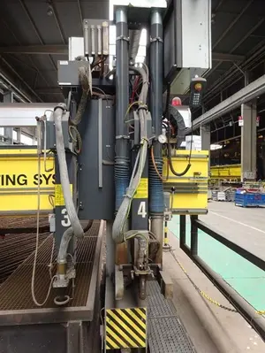 USED ESAB TELEREX TXB 8000 6100 X 40 000 MM