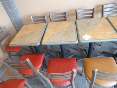 6 Tables and 16 Chairs