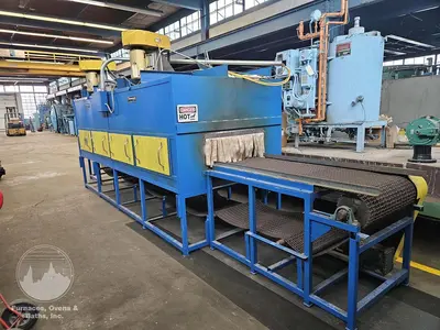 30"W x 12"H x 14'L High Temperature Belt Conveyor Oven, Electric, 1000°F