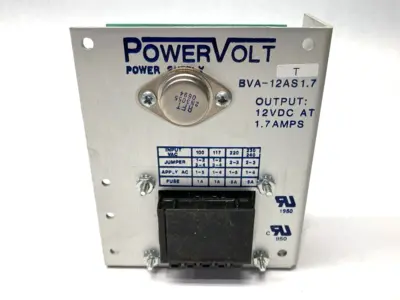 USED POWERVOLT DC POWER SUPPLY 20VA