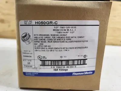 NEW THOMAS & BETTS H050GR-C