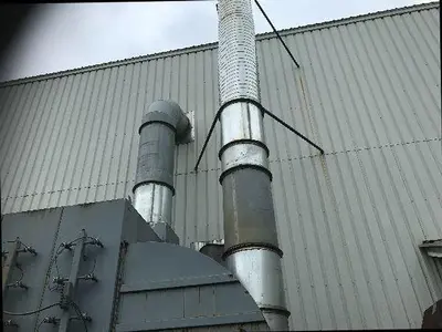 USED 2010 COL-MET 120' LONG BLAST ROOM