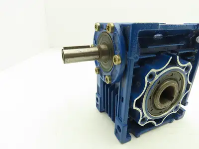Motovario NRV 050 Worm Gearbox 5:1 Reducer 5/8" Input x 1" Hollow Shaft