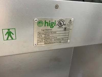 Higi ZT2776-A00 Health Station 115VAC 50/60Hz 5A