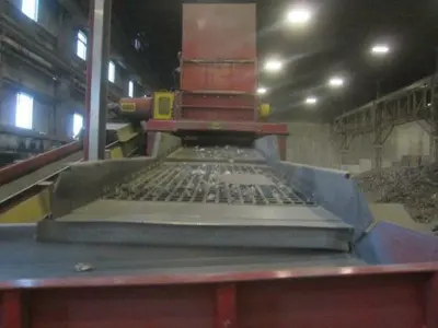 IDM RAPTOR SERIES 23 COMPLETE SHREDDING/RECYLCLING LINE. STOCK # 0895624