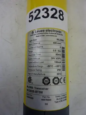 USED LEUZE MLD535-RT3M