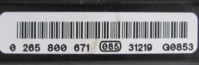 NEW NISSAN BOSCH 0265232018 ABS HYDRAULIC BLOCK 0265800671