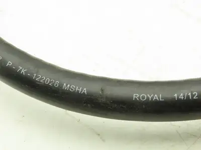Carol Royal Power Cable 5-10' 14AWG 12-Conductor SOW 600V Lot of 6