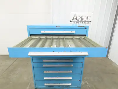 Nu-Era Modular Tool Storage Cabinet 10 Drawer 45x28x61" Stanley Vidmar Lista