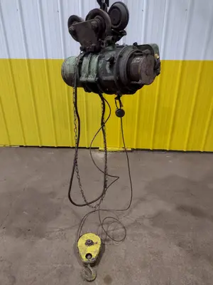 2000 LB 1 TON P&H MODEL ZIP LIFT CABLE HOIST: STOCK #18897