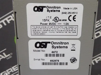 Omnitron Systems 4472-1 FlexPoint T1/E1 Copper to Fiber Converter New NIB
