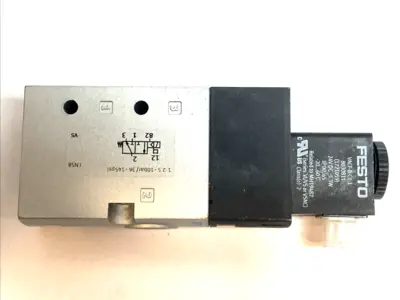 New | in-Stock Festo Solenoid Valve 3/2 24VDC 575477 Solenoid Valves Michigan US | Maverick Industrial Sales #1391008