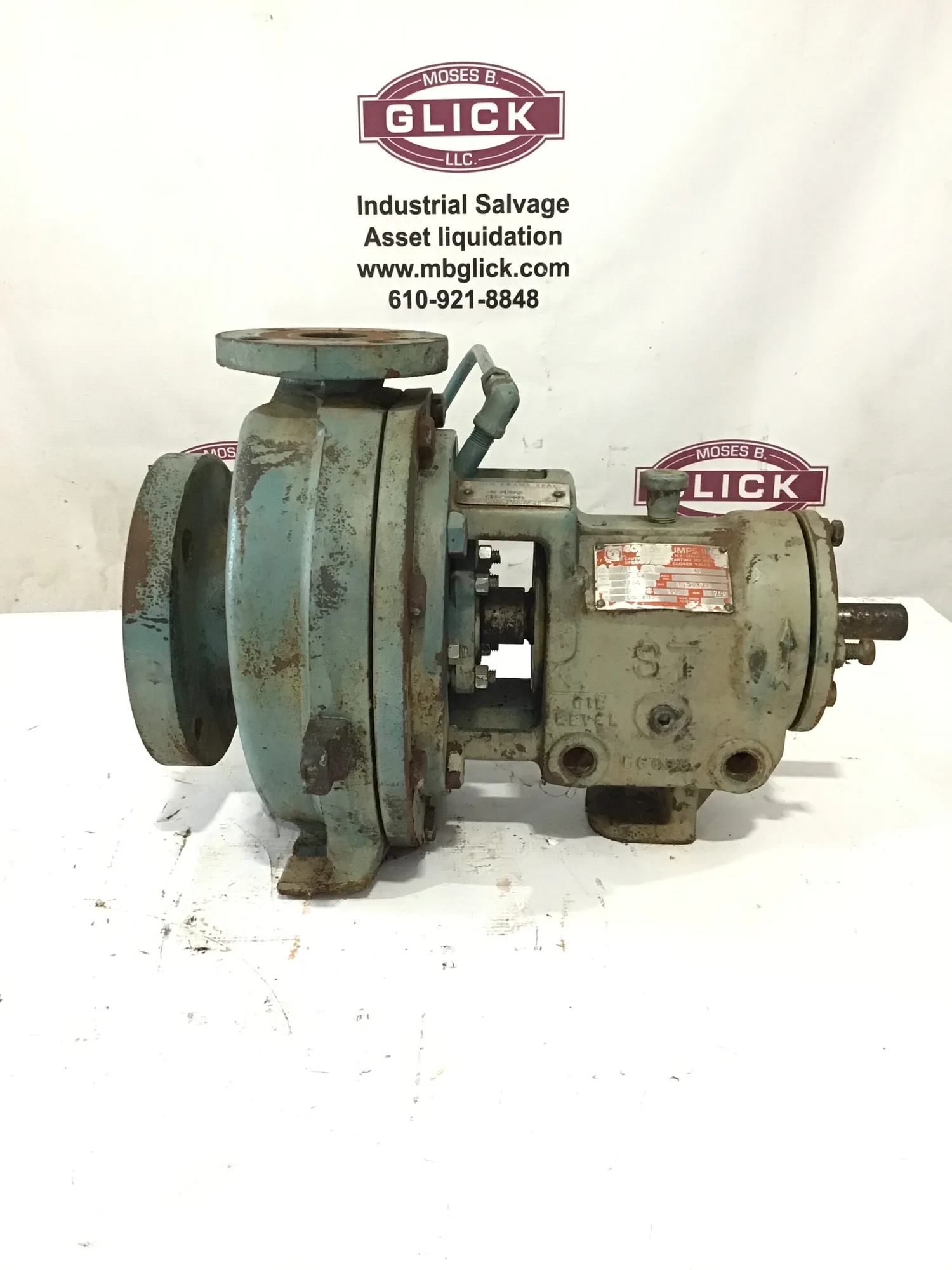 Goulds 3196 Centrifugal Pump 1.50×3-8 75GPM