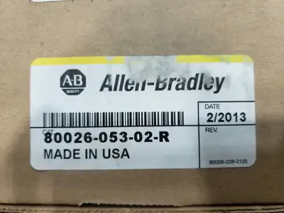 NEW 2013 ALLEN-BRADLEY 80026-053-02-R